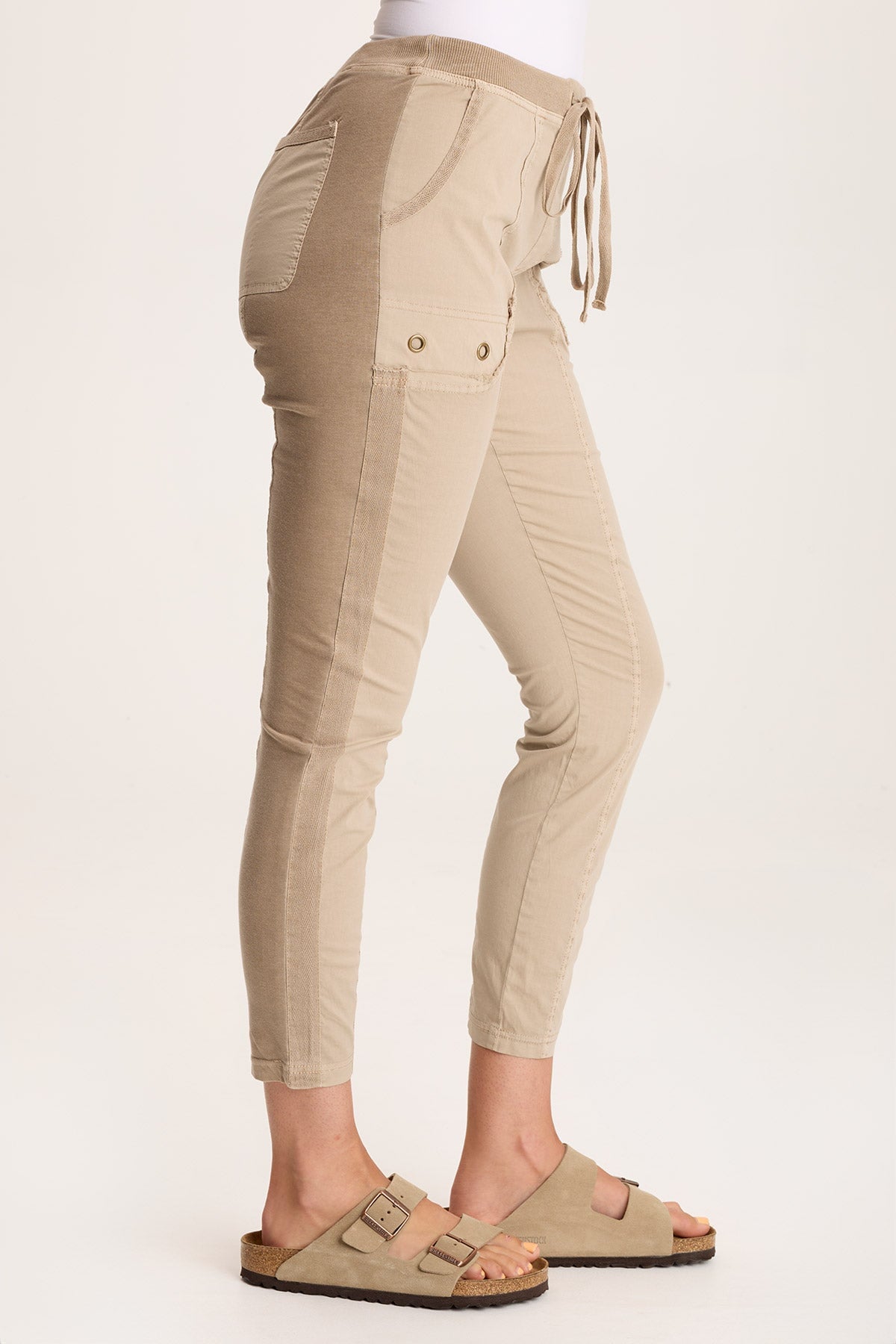 Rohan Poplin Jersey Drawstring Legging - Comfortable & Stylish Women's Athletic Pants for Yoga, Running & Lounge Wear