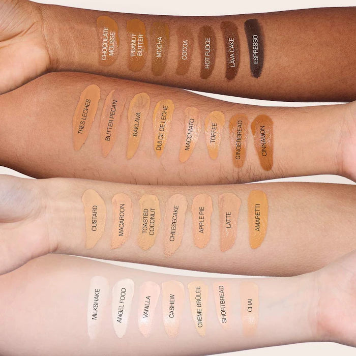 HUDA BEAUTY Easy Blur™ Natural Airbrush Foundation with Niacinamide - Lightweight, Buildable Coverage for Flawless Skin | Perfect for Everyday Wear & Special Occasions