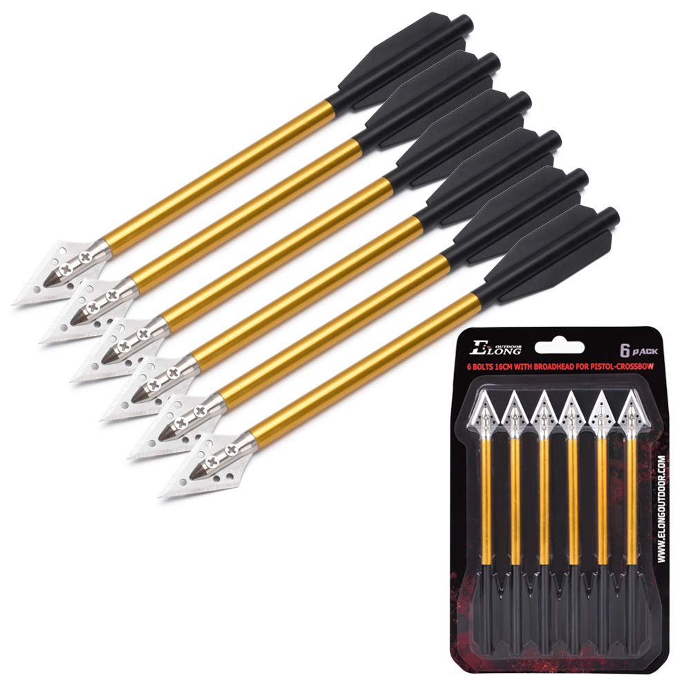 Steel Broadhead Crossbow Bolts 6.5