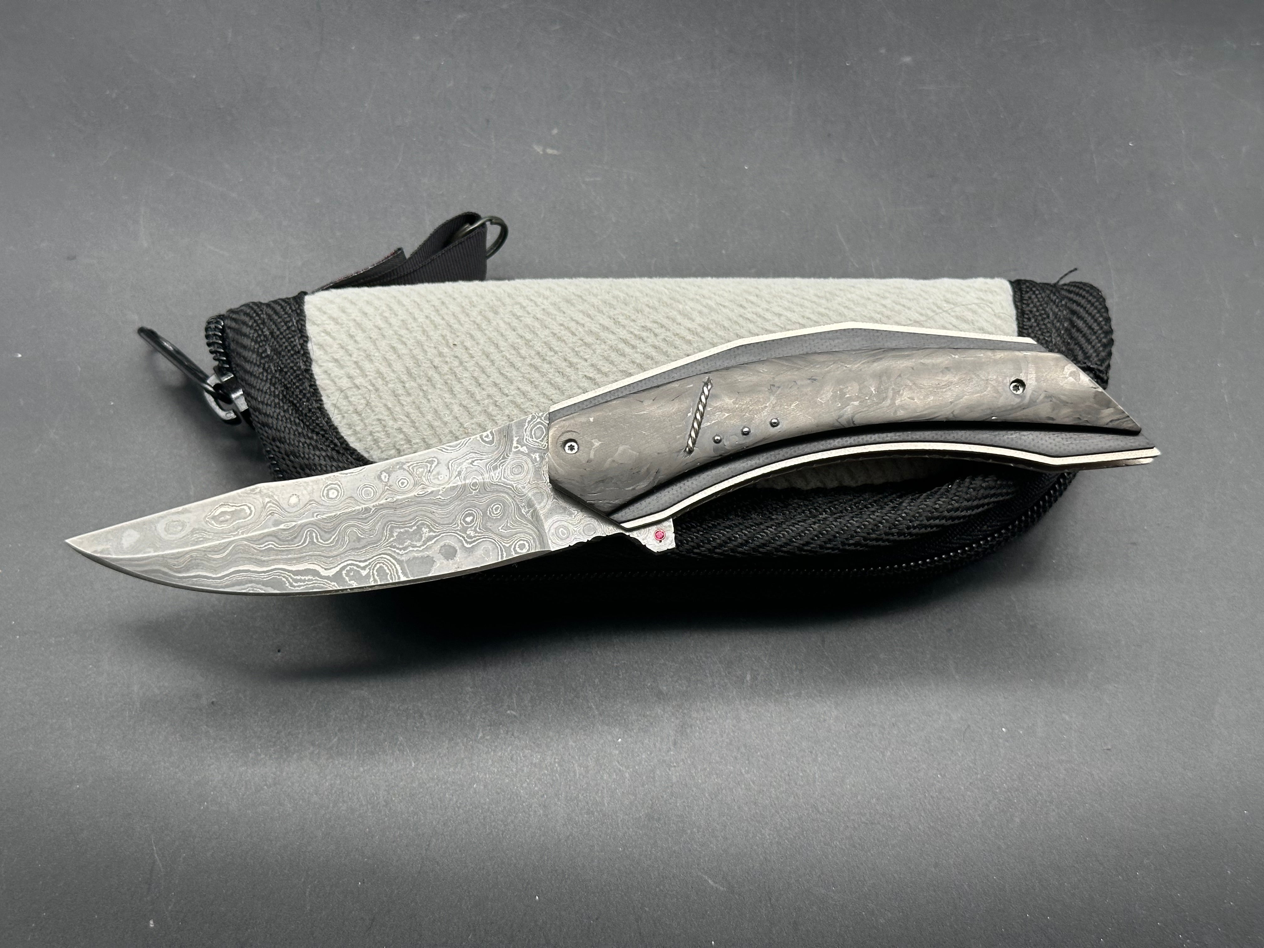 Premium Handmade Custom Persian Knife with Alabama Steel Damascus Blade - Perfect for Collectors, Outdoor Adventures & Kitchen Use