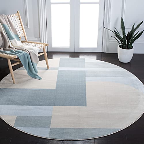 Beige/Blue