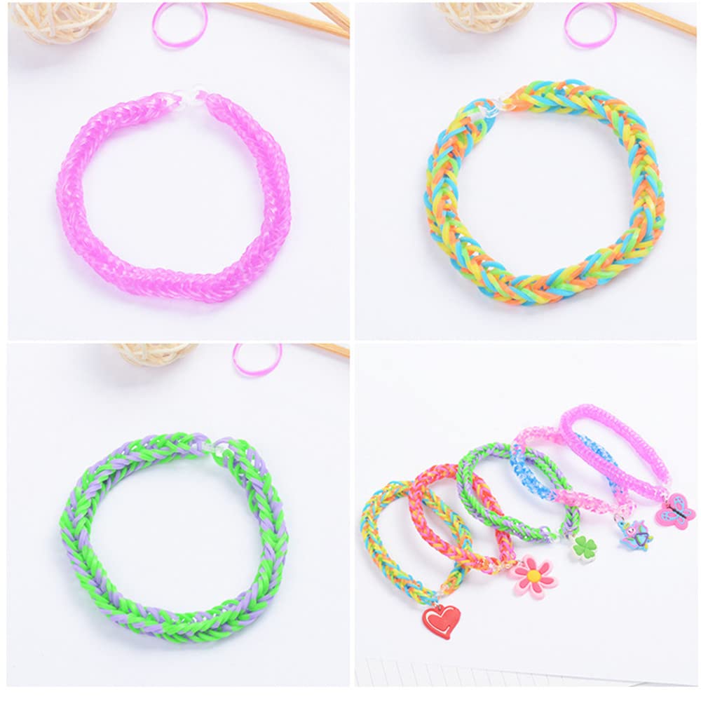 TONZACK 2800+ Loom Bands Kit - 30 Colorful Rubber Bands for DIY Bracelet Making, Includes 40 Grids, Beaded Hook Pendants - Perfect Kids Craft Gift for Boys & Girls | Great for Birthday Parties, Arts & Crafts Activities, and Creative Playtime