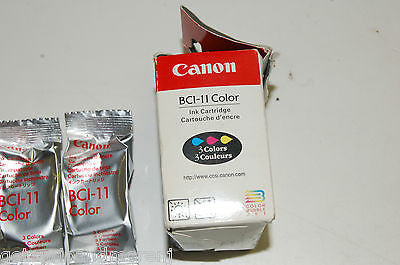 Canon BCI-11C Tri-Color Ink Cartridge (2-Pack) - Compatible with Canon Printers for Home & Office Use