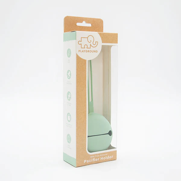 Baby Pacifier Holder with Silicone Clip - Secure & Safe for Infants - Perfect for Strollers, Car Seats & On-the-Go Use