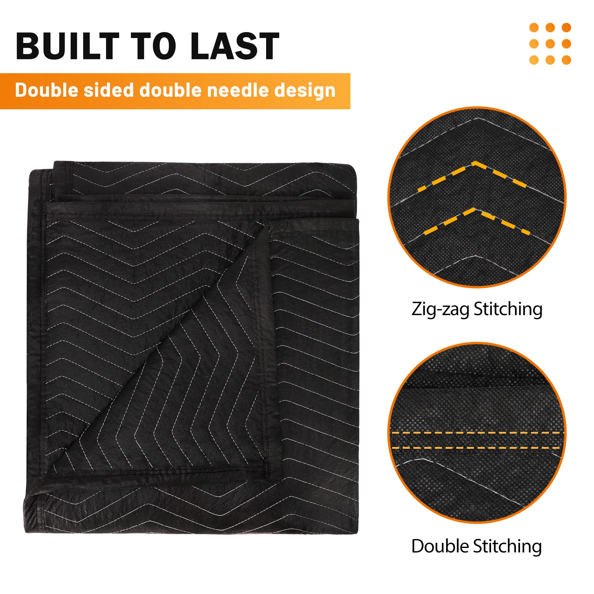 12 Heavy Duty Moving Packing Blankets 80