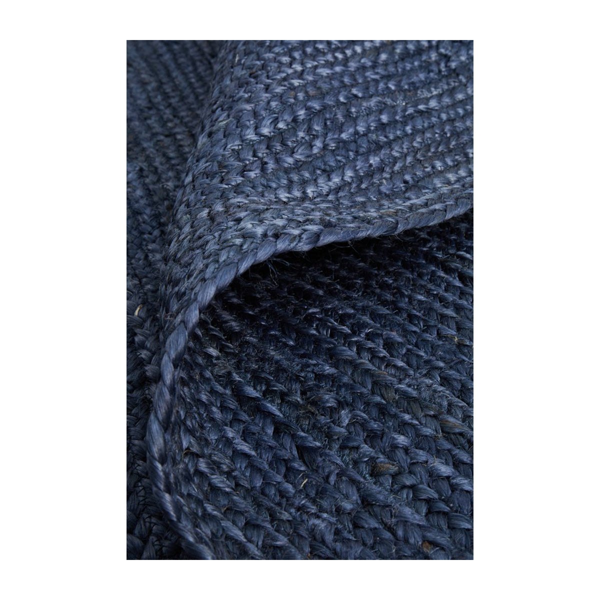 Bondi Rectangle Rug - Navy Blue Modern Area Rug for Living Room, Bedroom & Office - Soft & Durable Home Decor