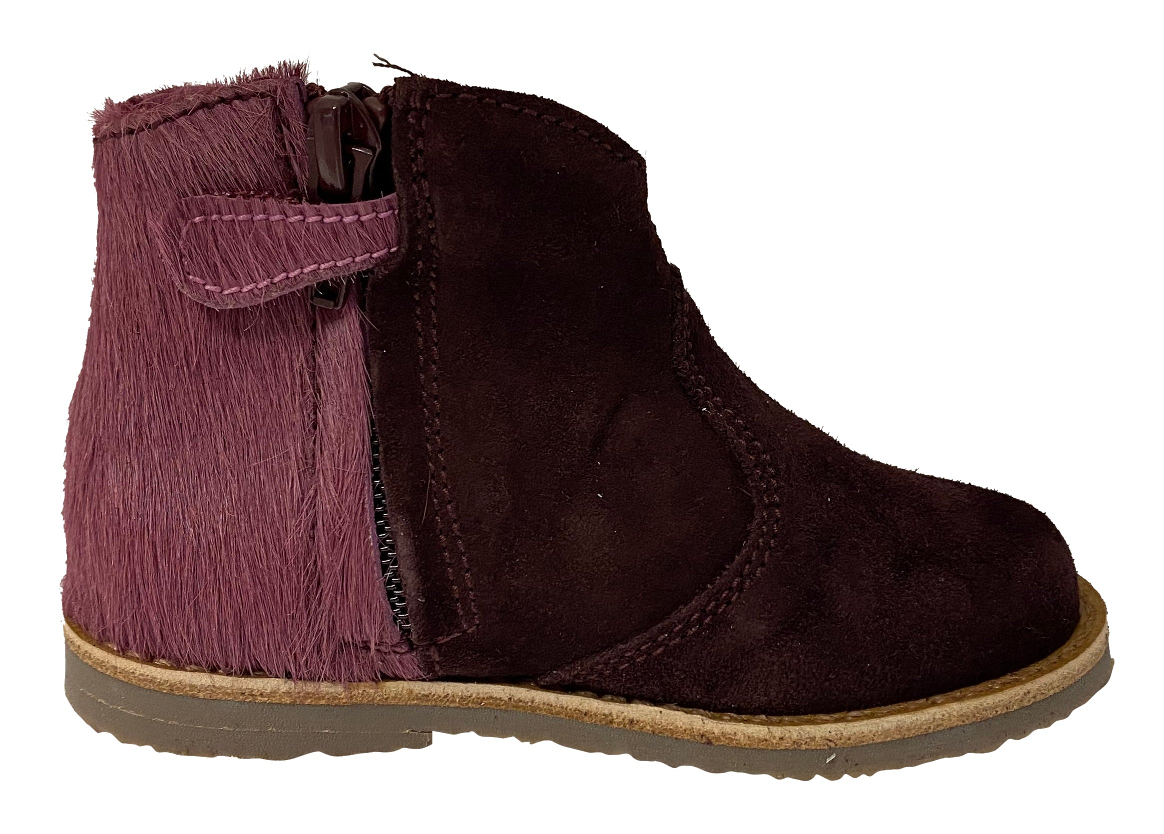 Manuela de Juan Girls Suede Fringe Booties - Pink Western Ankle Boots for Toddler & Kids | Perfect for Cowgirl Costume, Dance Performance & Everyday Fashion