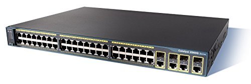 Refurbished Cisco WS-C2960G-48TC-L Catalyst 48-Port Gigabit Managed Ethernet Switch | Business Network, Office IT Infrastructure, Data Center Deployment | Fast Reliable Connectivity for Enterprise Networks