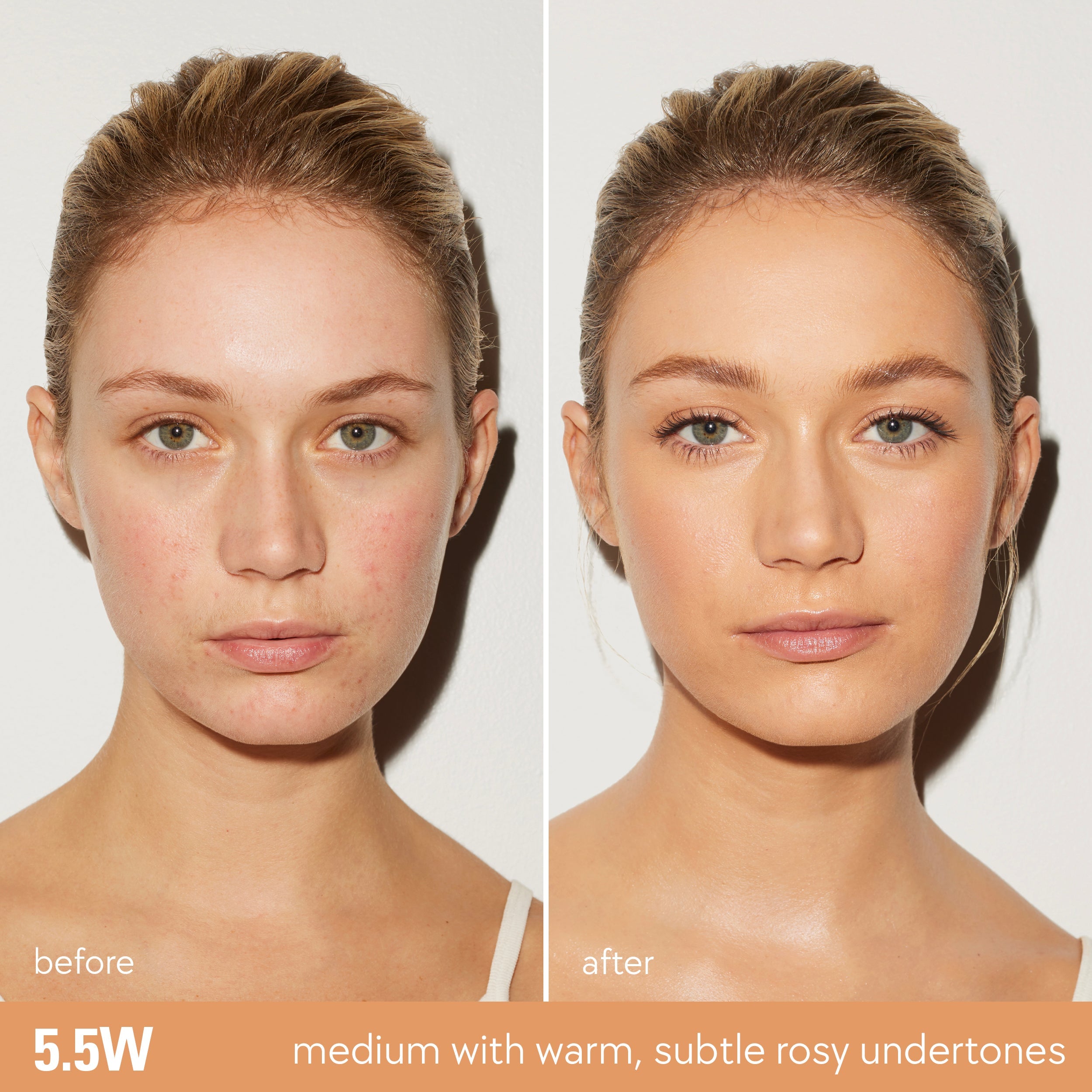 Long-Lasting Power Plush Foundation - Full Coverage, Matte Finish for All-Day Wear - Perfect for Daily Makeup, Special Events & Photo Shoots