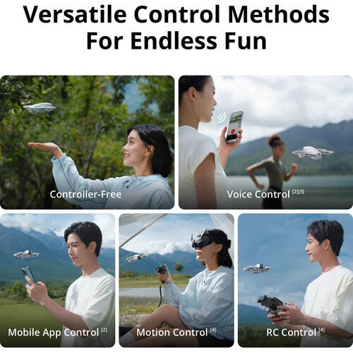 DJI Neo Drone with 4K Camera - Foldable & Lightweight Quadcopter for Aerial Photography, Vlogging, and Outdoor Adventures | Perfect for Travel, Hiking, and Content Creation