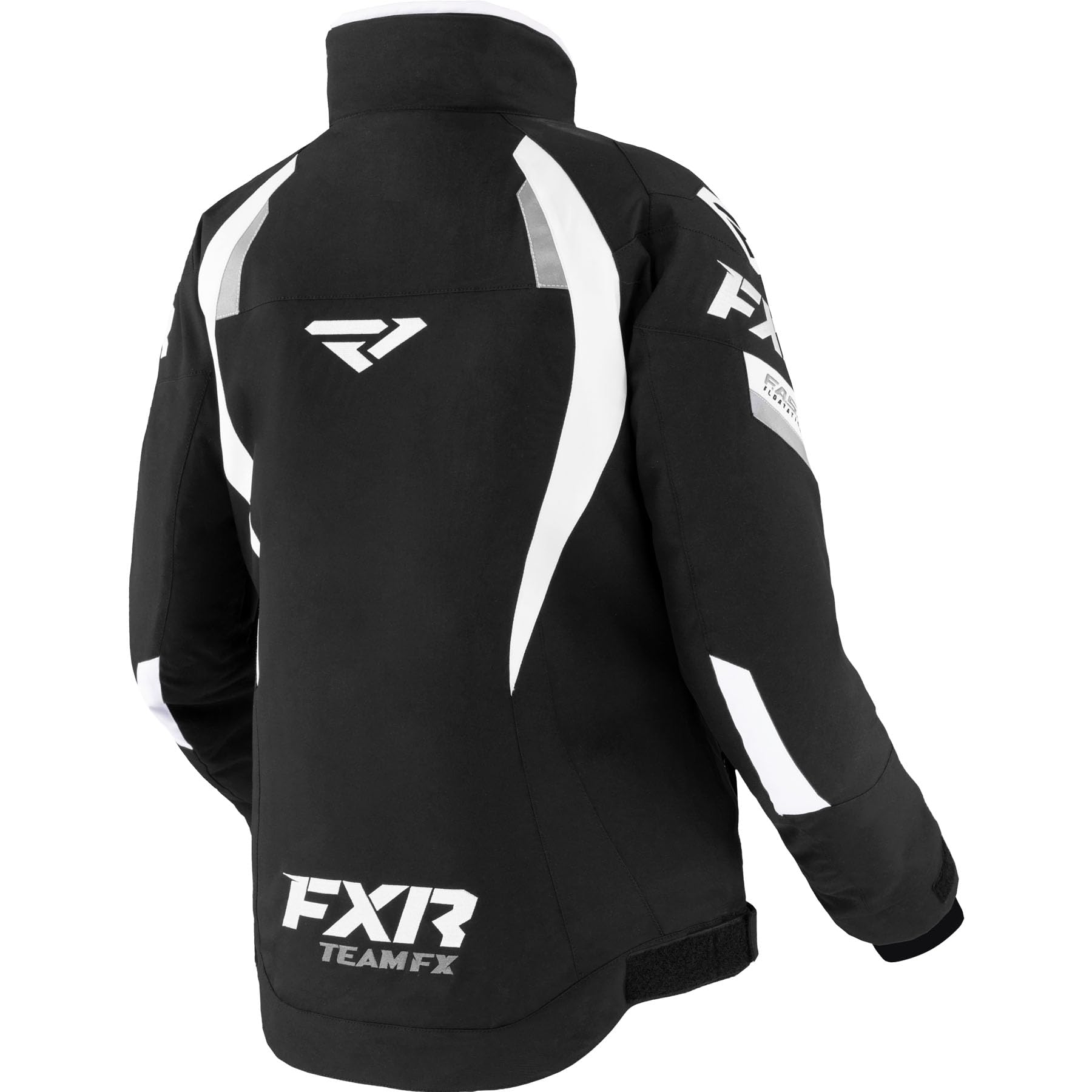 FXR Women's Team FX Jacket 2025 - Waterproof Snowmobile Jacket for Cold Weather - Black/White Size 10 - Perfect for Winter Sports & Outdoor Adventures