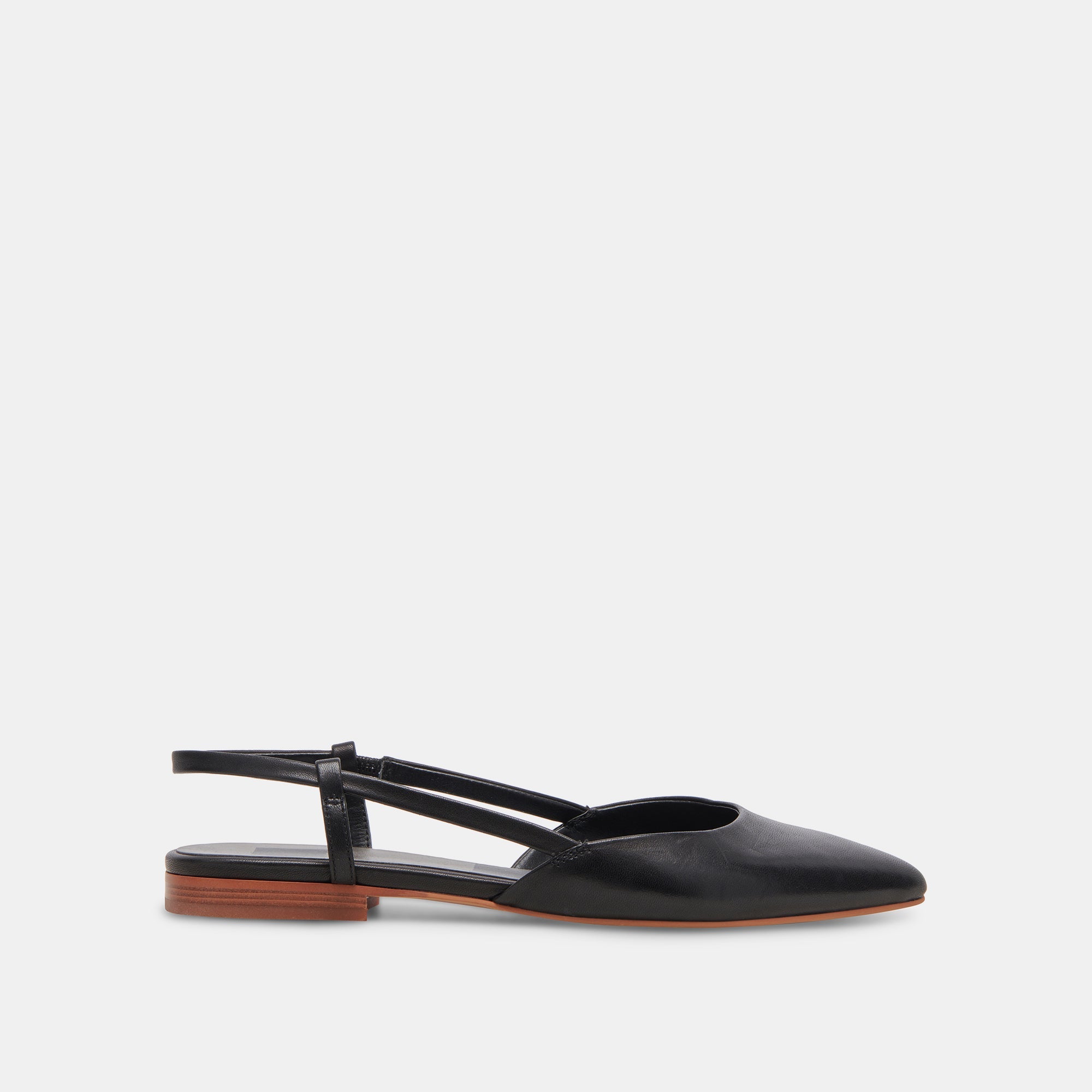 NARAH Women's Black Leather Flats - Comfortable & Stylish Ballet Shoes for Work, Travel & Everyday Wear | re:vita Collection