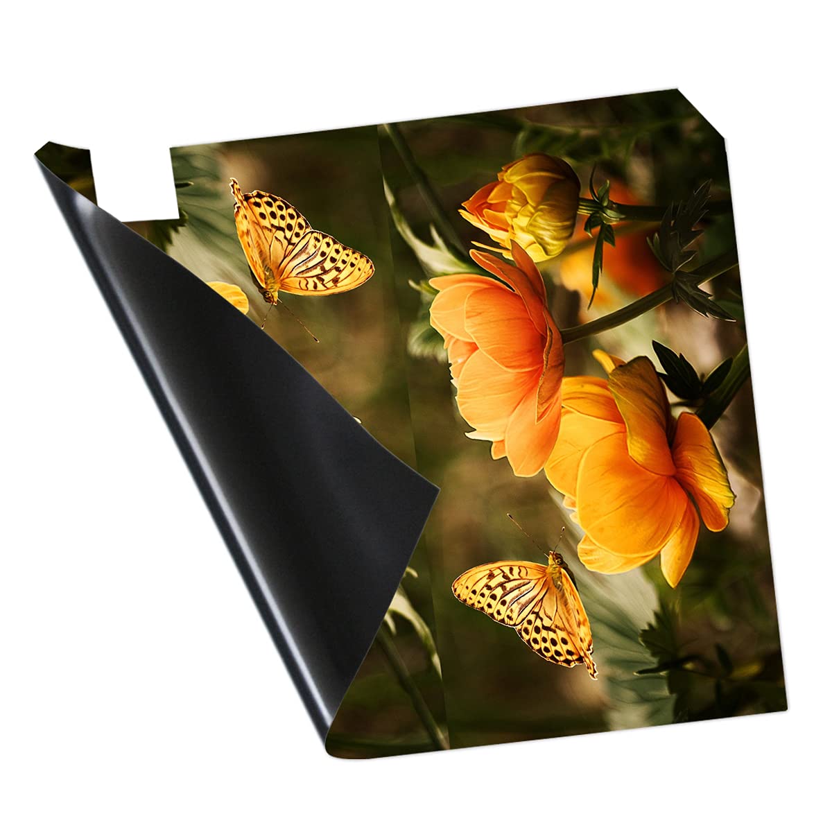 VWAQ Magnetic Floral Mailbox Cover - Decorative Flower Mailbox Topper 25.5