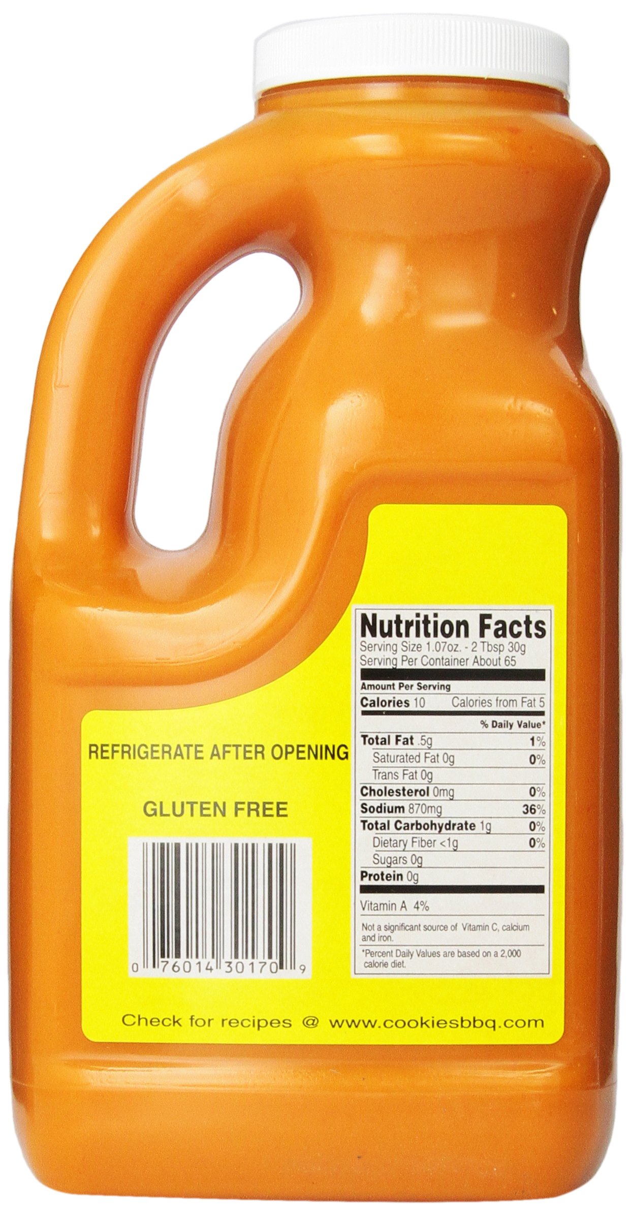 Original Buffalo Wing Sauce by Cookies Wings N Things - 70oz Bottle for Hot Wings, Chicken, Dips & More | Perfect for Parties, Game Days & BBQ