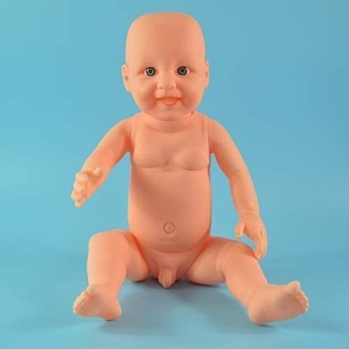 Realistic Silicone Baby Doll for Nursing Practice - Lifelike Newborn Boy Model for Medical Training, Photography & Childcare Education | Perfect for Nursing Students, Pediatric Training & Photography Props (Color: Male)