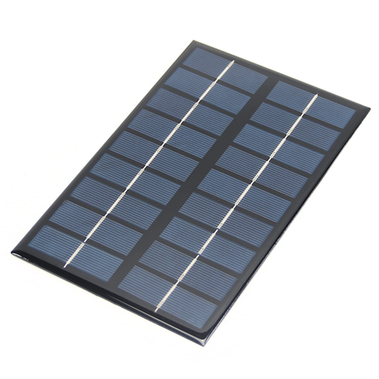 Fielect 9V 3W Mini Solar Panel Charger - High Efficiency Polysilicon Solar Epoxy Cell - DIY Solar System Kit (195x125mm) - Perfect for Outdoor Camping, RV, Boat & Emergency Power Backup
