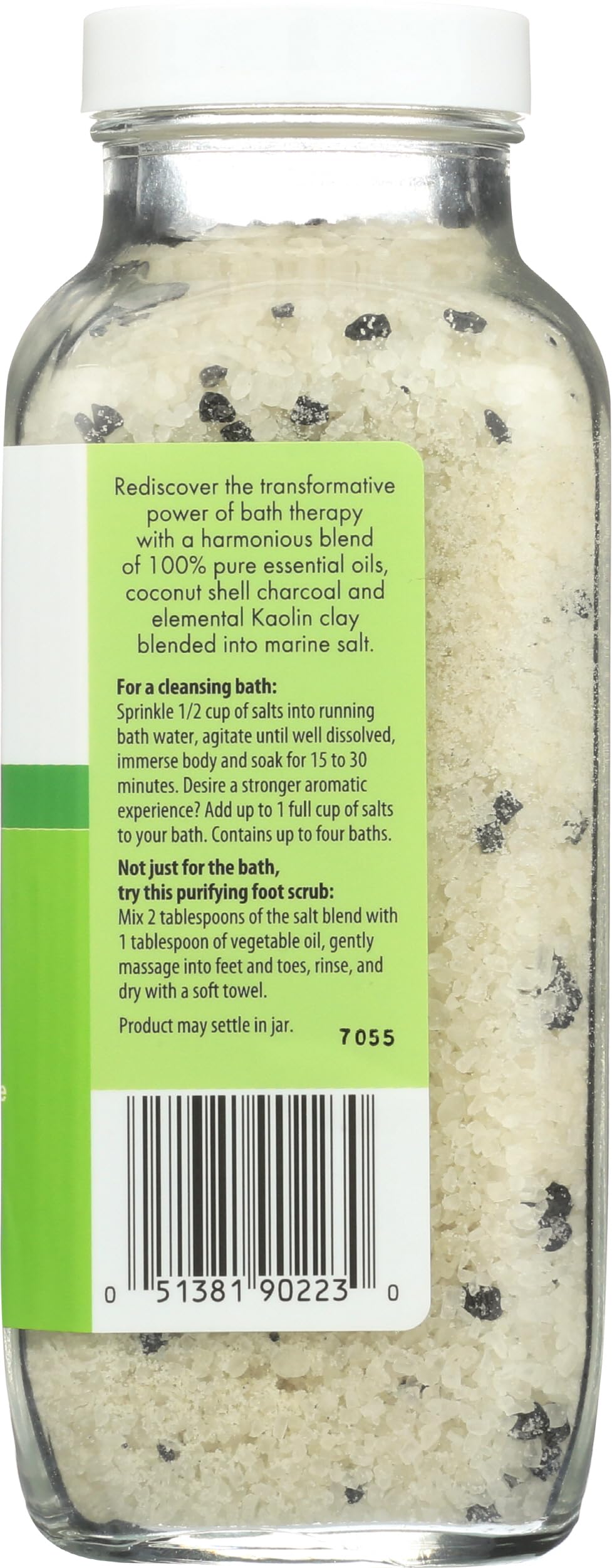 Aura Cacia Cleanse Body Soak - 18.5 oz | Detoxifying & Relaxing Bath Soak with Essential Oils for Stress Relief & Muscle Recovery | Perfect for Spa Nights & Self-Care Routines