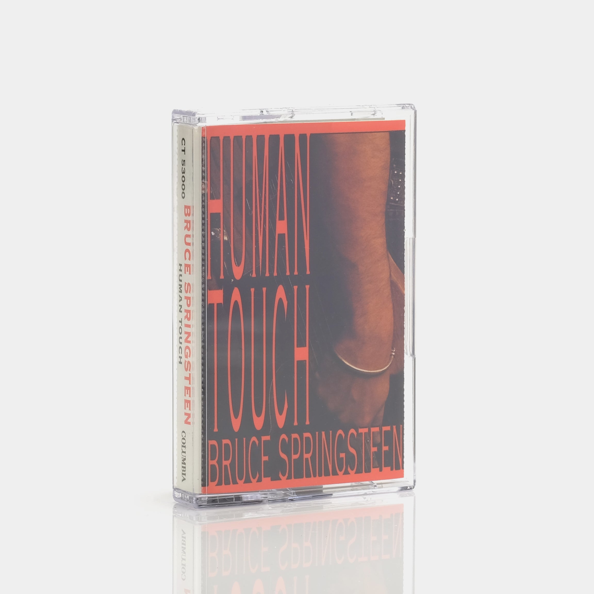 Bruce Springsteen Human Touch Cassette Tape - Vintage Music Collectible for Audiophiles & Fans - Perfect for Home Listening, Car Rides & Retro Music Collections