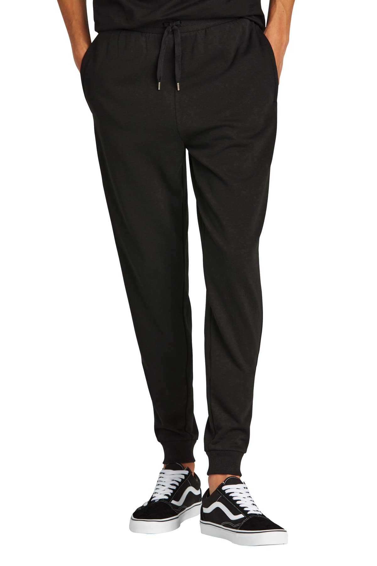 District Perfect Tri Fleece Jogger Pants DT1307 - Soft Comfortable Joggers for Men, Women - Black - XL - Lounge, Workout, Casual Wear