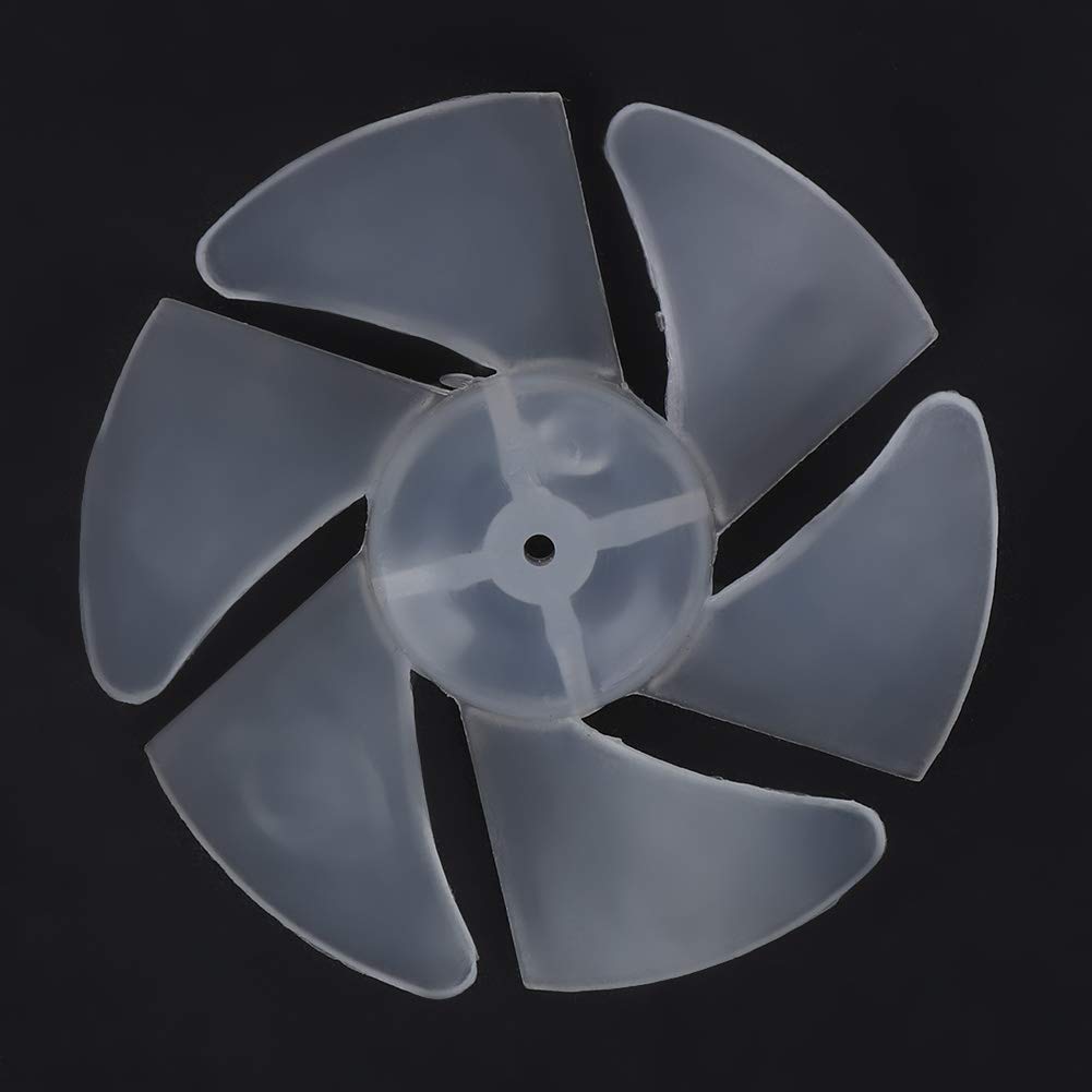 AYNEFY 10Pcs Mini Plastic Hair Dryer Fan Blades - Small Power Hair Dryer Motor Fan Leaves for Salon Blowdryer Air Duct Accessories | Perfect for Hair Dryer Repair & DIY Projects