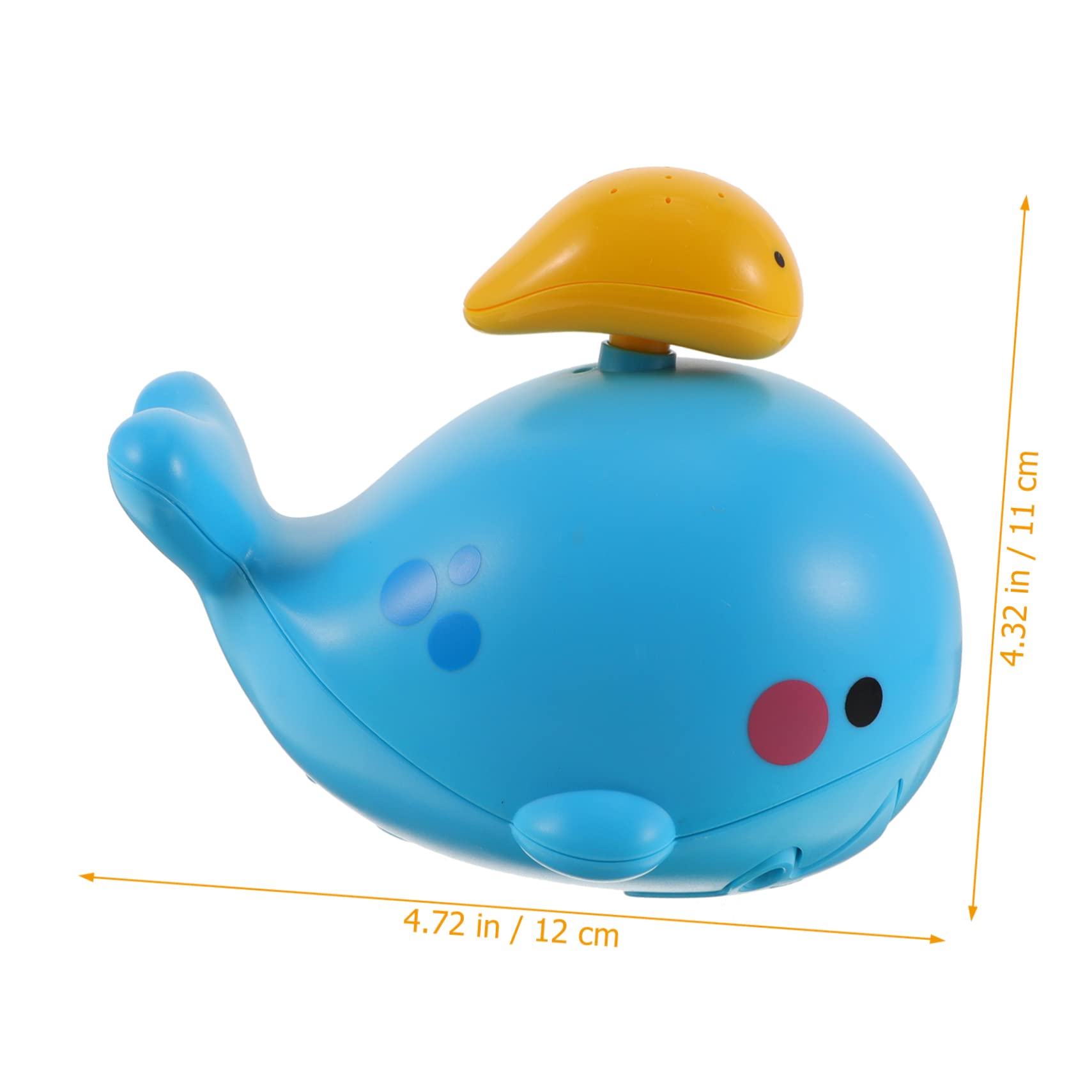NESTINGHO Electric Whale Shower Head Toy Set - Waterproof Bath Toys for Kids with LED Lights - Fun Tub & Shower Playtime for Toddlers & Babies