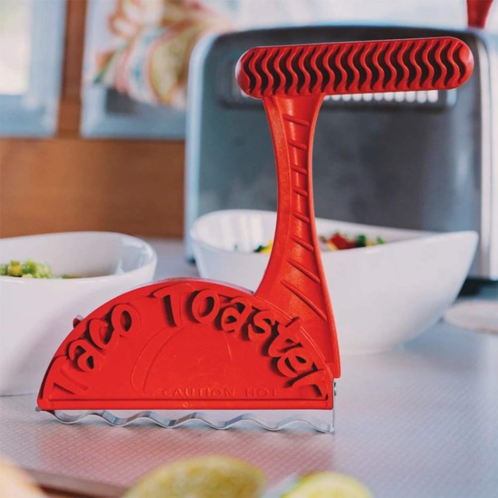 Healthy Tortilla Shell Maker - Plastic Shell Making Tool for Crispy, Fresh & Homemade Tortillas - Dishwasher Safe Kitchen Gadget for Tacos, Burritos & Nachos - Fits All Standard Tortilla Presses