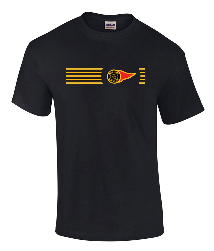 Western Maryland Fireball Logo T-Shirt for Men & Women - Soft Cotton Graphic Tee [tee63] - Perfect for Casual Wear, Outdoor Activities & Gifts