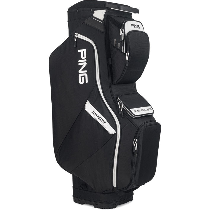 Premium Ping Traverse Golf Cart Bag - Lightweight, Durable & Water-Resistant Golf Stand Bag with 14-Way Divider - Perfect for Golfers, Tournaments & Course Rounds
