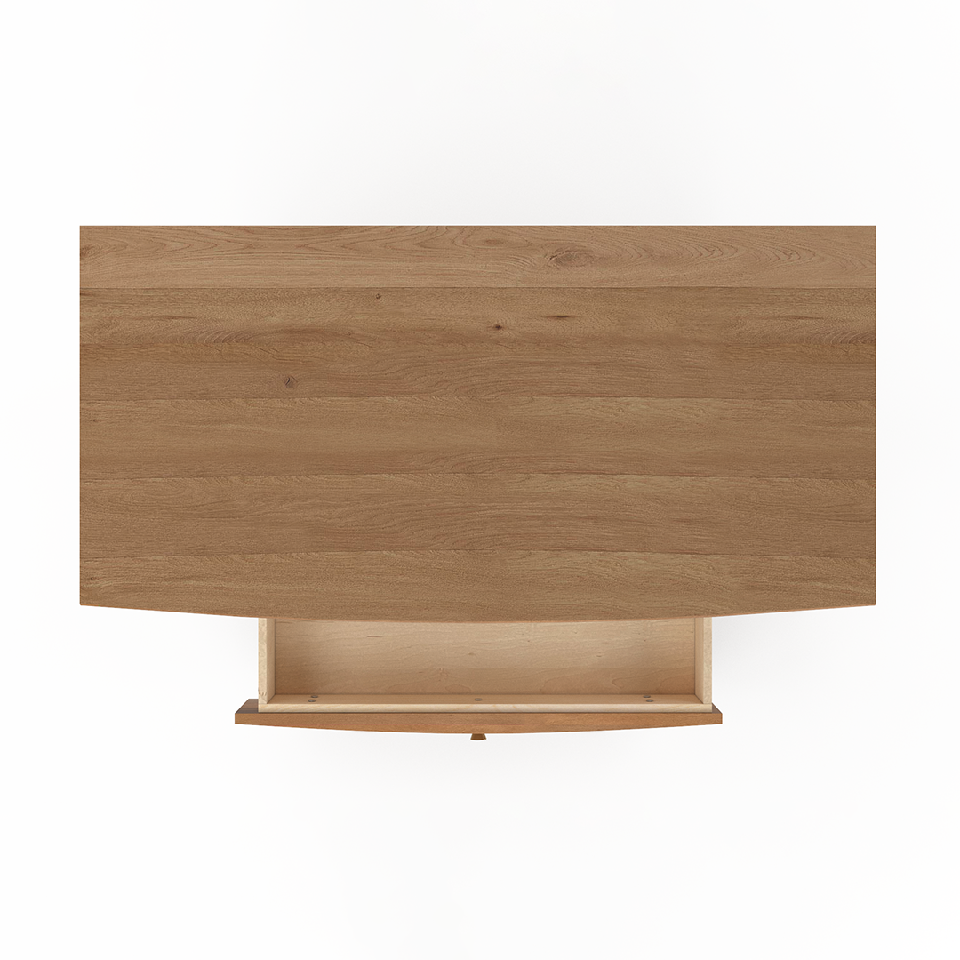 Stylish Nouveau Chest - Vintage-Inspired Storage Solution for Bedroom, Living Room & Office Organization