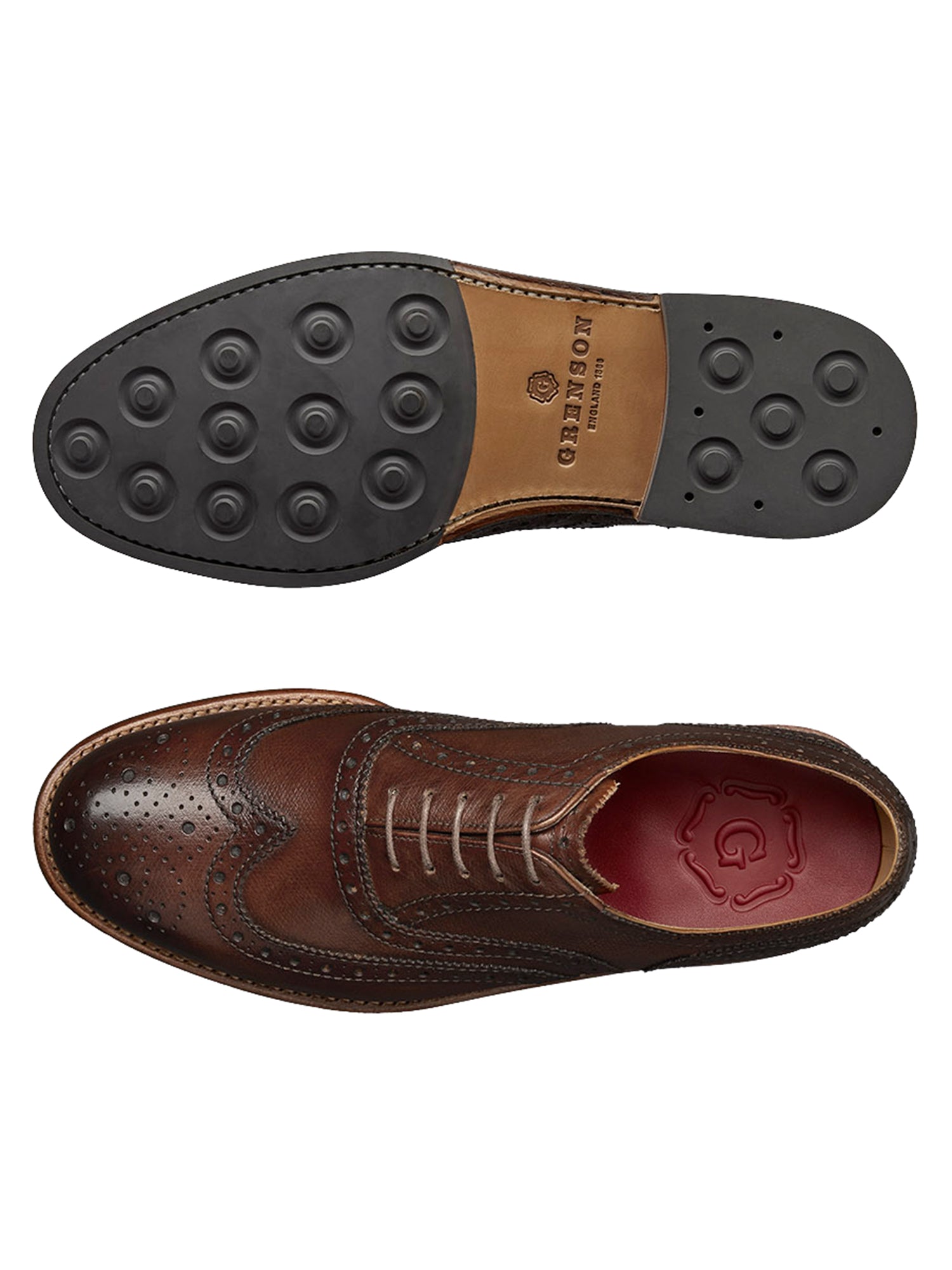 Premium Genuine Leather Stanley Wingtip Dress Shoes for Men - Classic Oxford Style for Business, Formal & Wedding Occasions