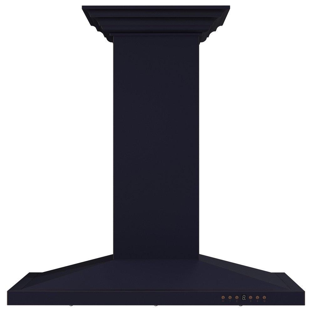 ZLINE Designer Series Oil Rubbed Bronze Island Mount Range Hood 8GL2Bi - Premium Kitchen Ventilation for Modern Homes & Restaurant Style Cooking