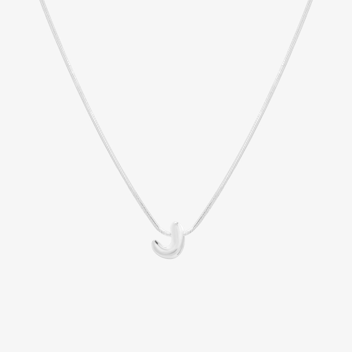 Personalized Bubble Initial Pendant Necklace for Women - Custom Name Letter Jewelry Gift for Her - Perfect for Birthdays, Anniversaries & Everyday Wear