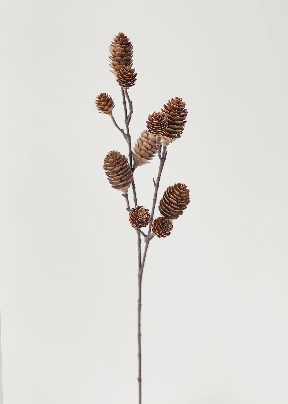 Artificial Pine Cone Branch Winter Decor - 28.5
