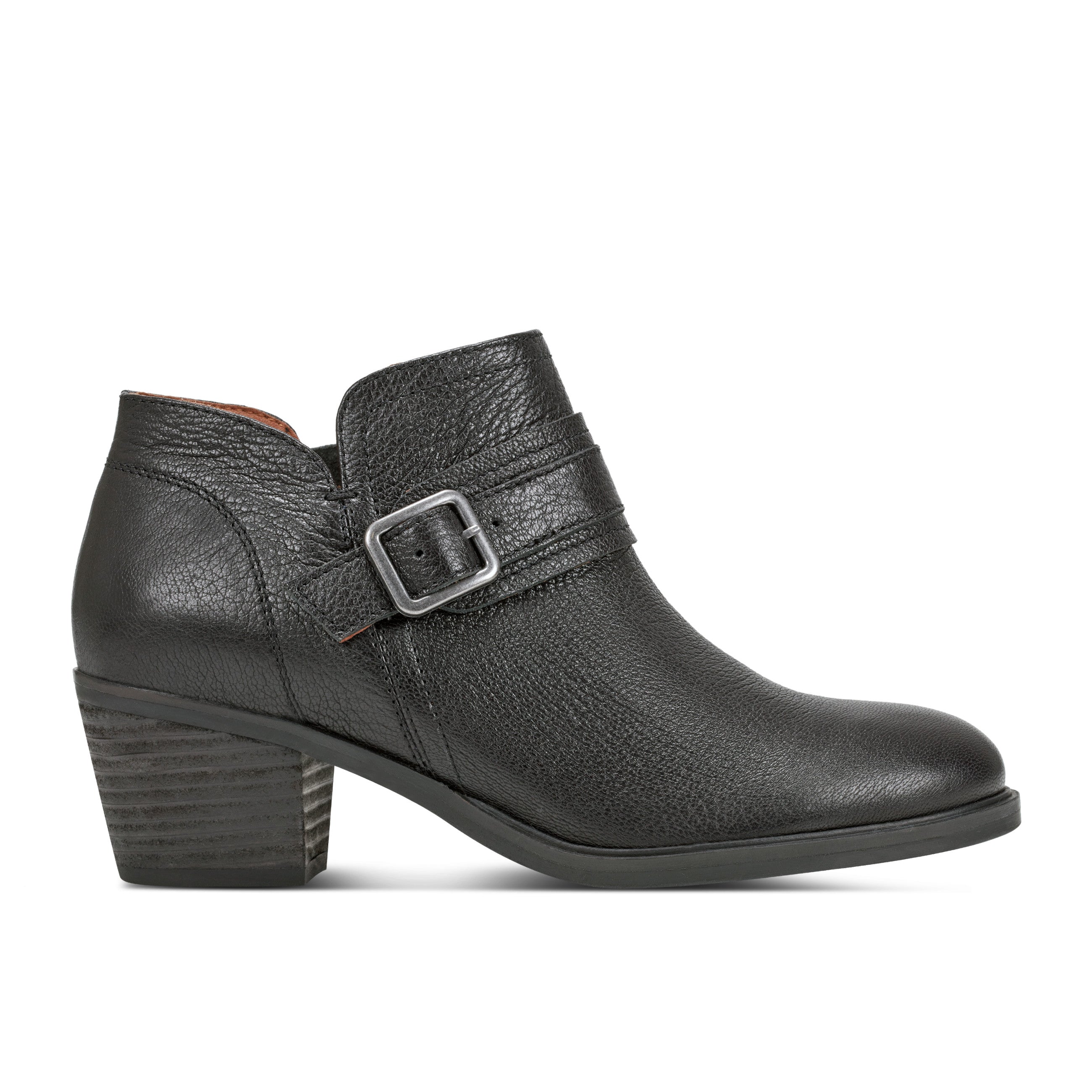 Women's Serri Casual Booties with Buckle - Stylish Ankle Boots for Fall & Winter | Perfect for Office, Date Night & Everyday Wear