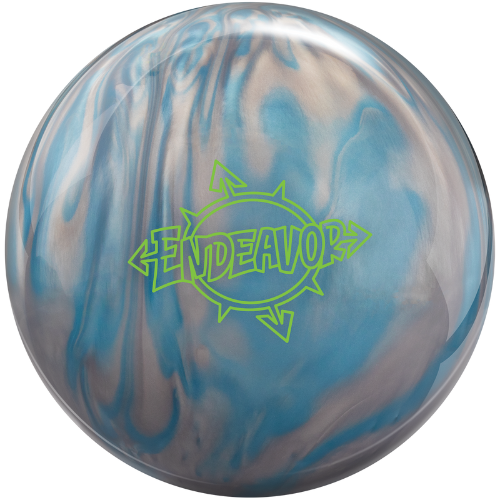 Brunswick Endeavor Bowling Ball - High Performance Reactive Resin for Strikes & Spares | Perfect for League Play & Tournaments