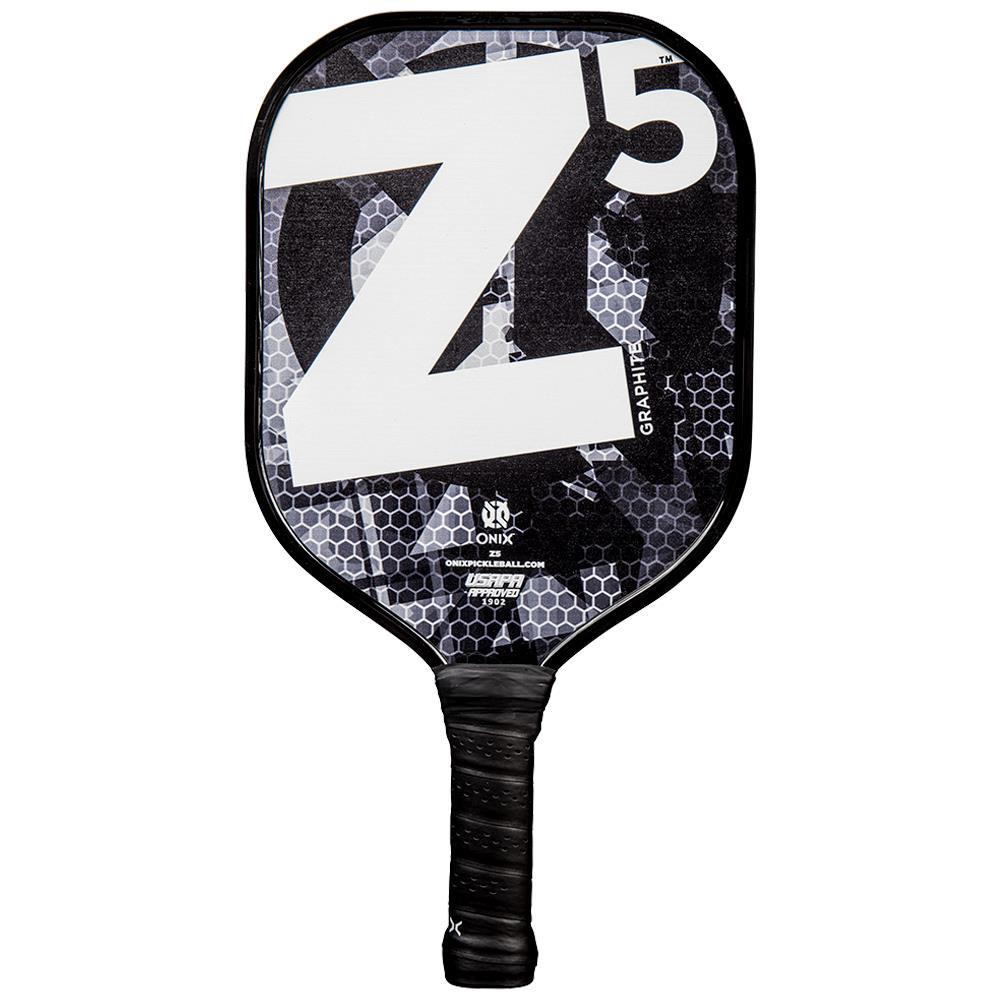 Onix Graphite Z5 Pickleball Paddle V2 - Premium Carbon Fiber Paddle for Competitive Play | Lightweight & Durable | Perfect for Indoor & Outdoor Pickleball Games