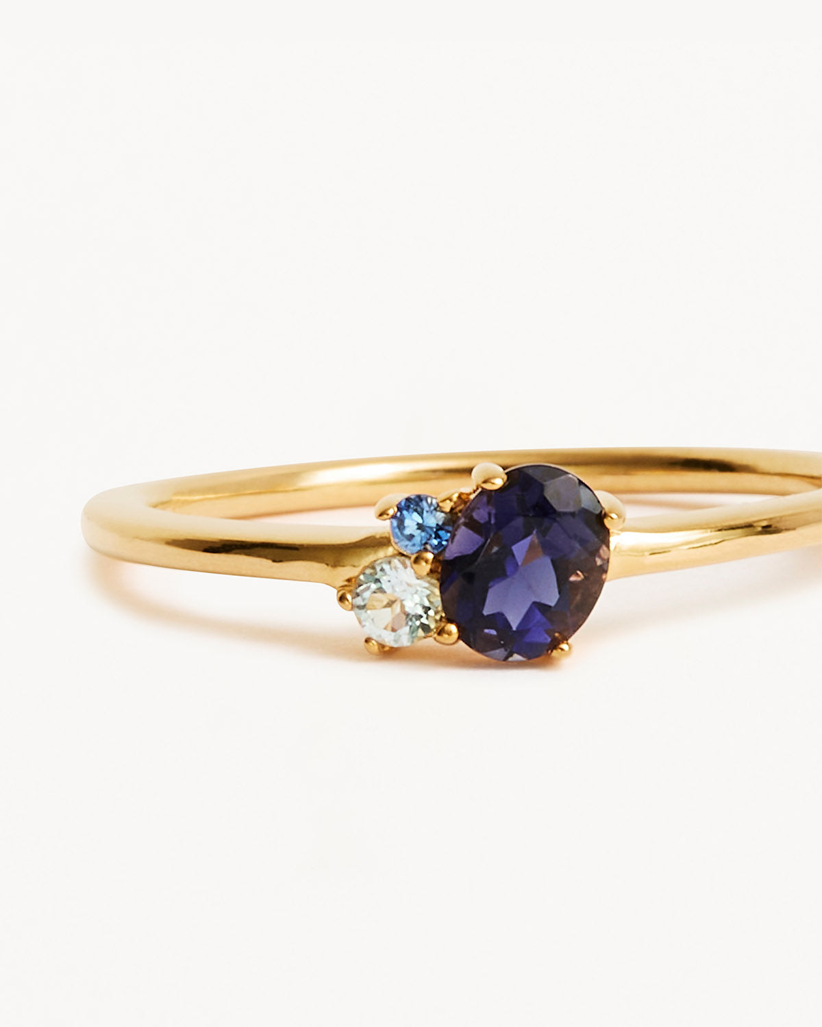 18K Gold Vermeil Kindred Birthstone Ring - September Birthstone Jewelry for Women, Perfect Gift for Birthday, Anniversary & Special Occasions