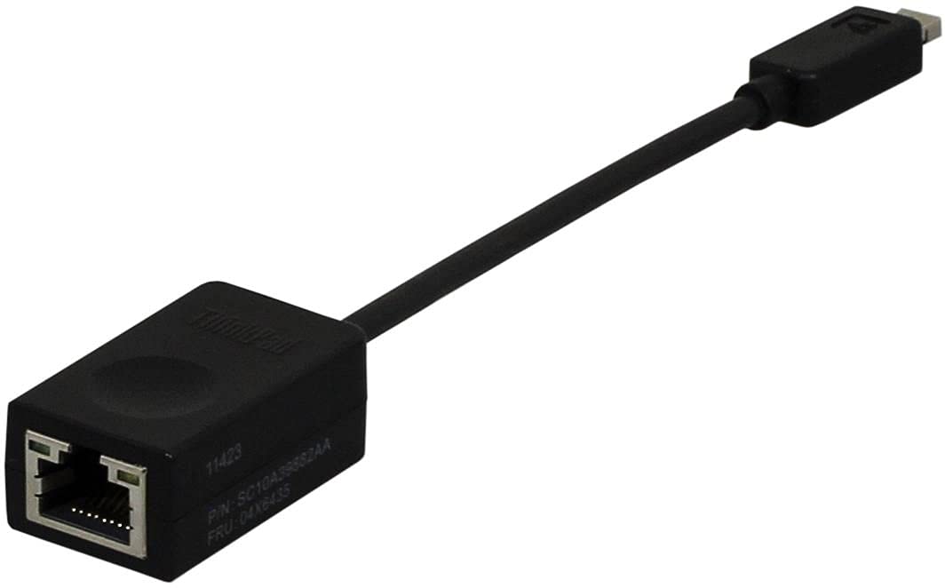 Lenovo USB to Ethernet Adapter - High-Speed LAN Network Converter for Laptop & PC - Perfect for Home Office, Gaming, and Remote Work Connectivity