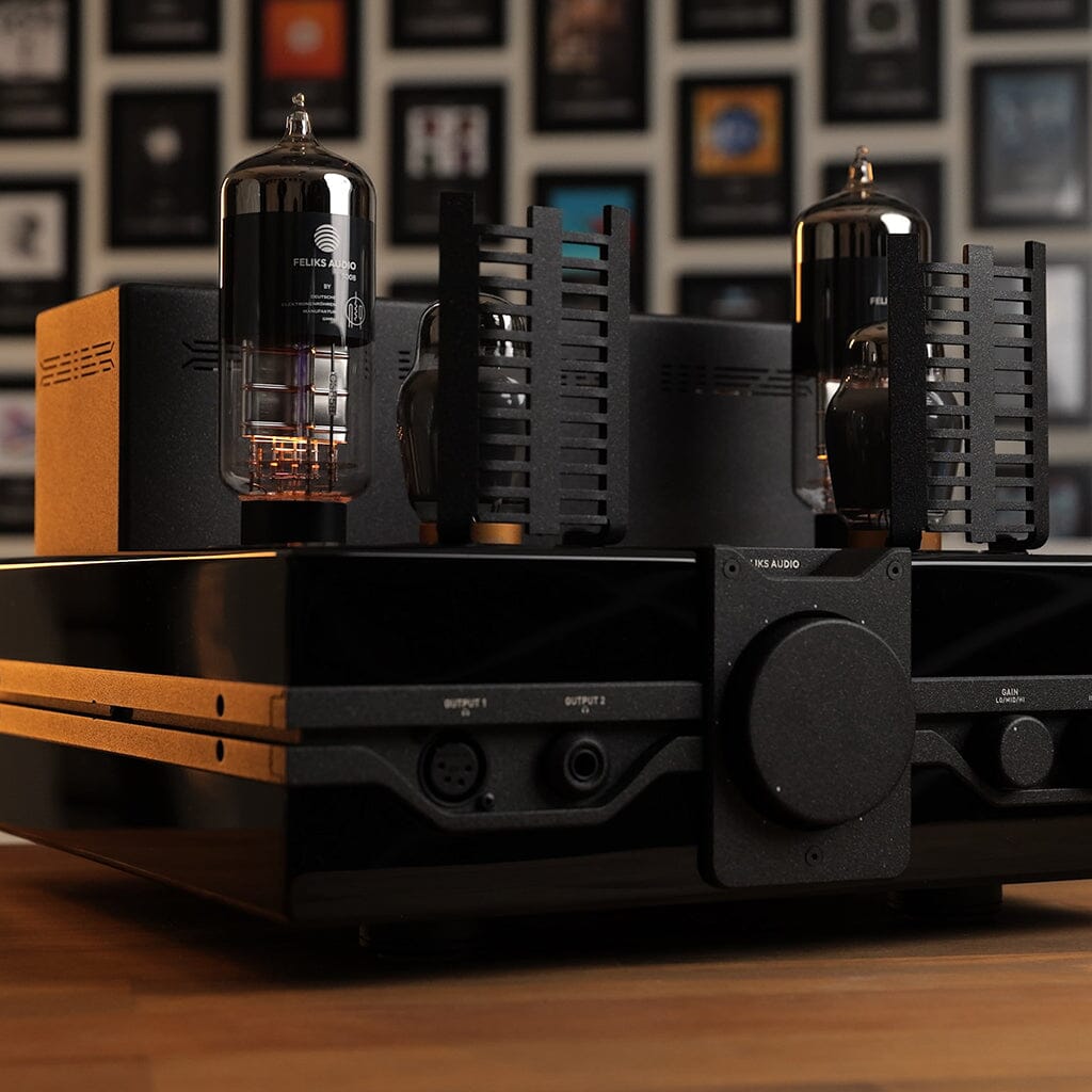 Feliks Audio Envy 25th Anniversary Edition Premium Tube Headphone Amplifier - Perfect for Audiophiles & Home Listening Stations