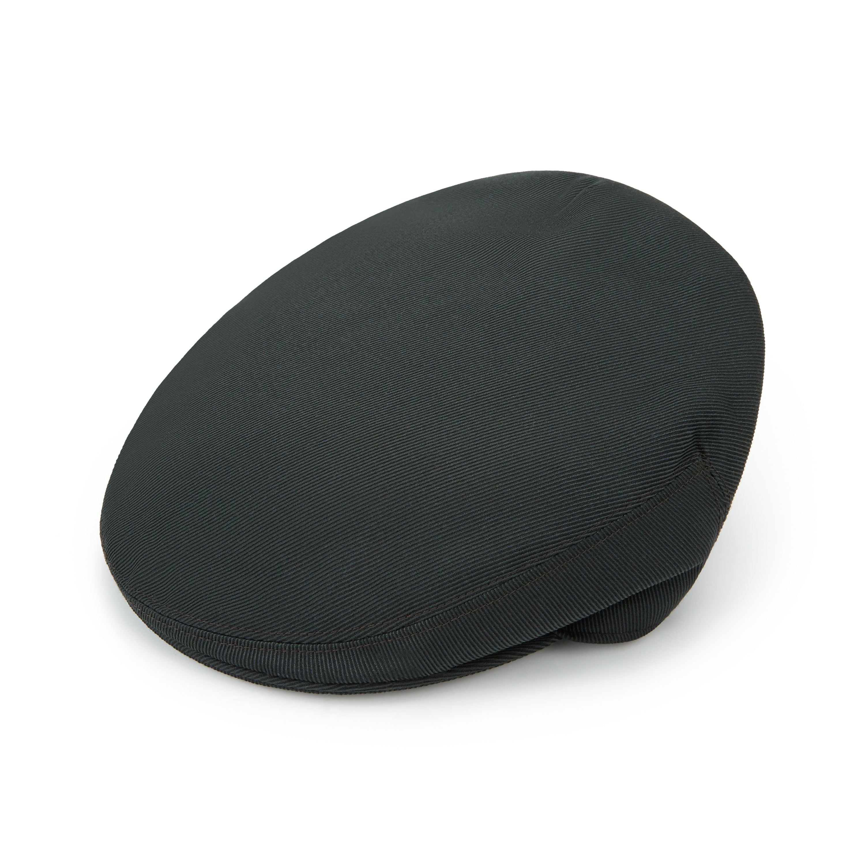 Heydon Green Twill Flat Cap for Men - Classic Vintage Style Hat for Outdoor Activities, Golf, Hiking & Casual Wear