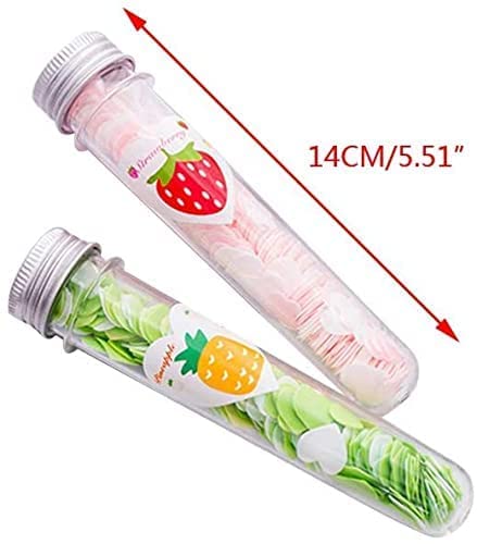 HK Toys Mini Soap Paper Flower Shaped Disposable Scented Sheets for Travel - 2 Pack | Portable Bathing Solution for Camping, Gym & Outdoor Activities