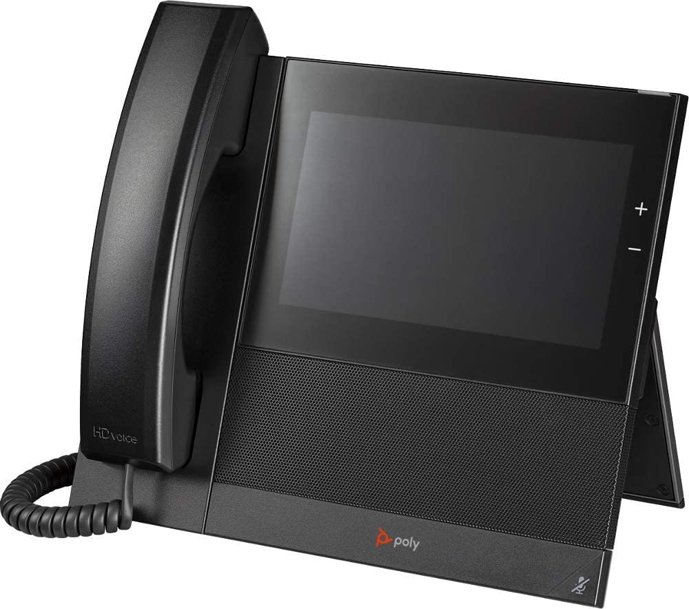 Polycom CCX 600 Business IP Phone with HD Voice - Premium Office Communication Device for Conference Calls & Remote Work