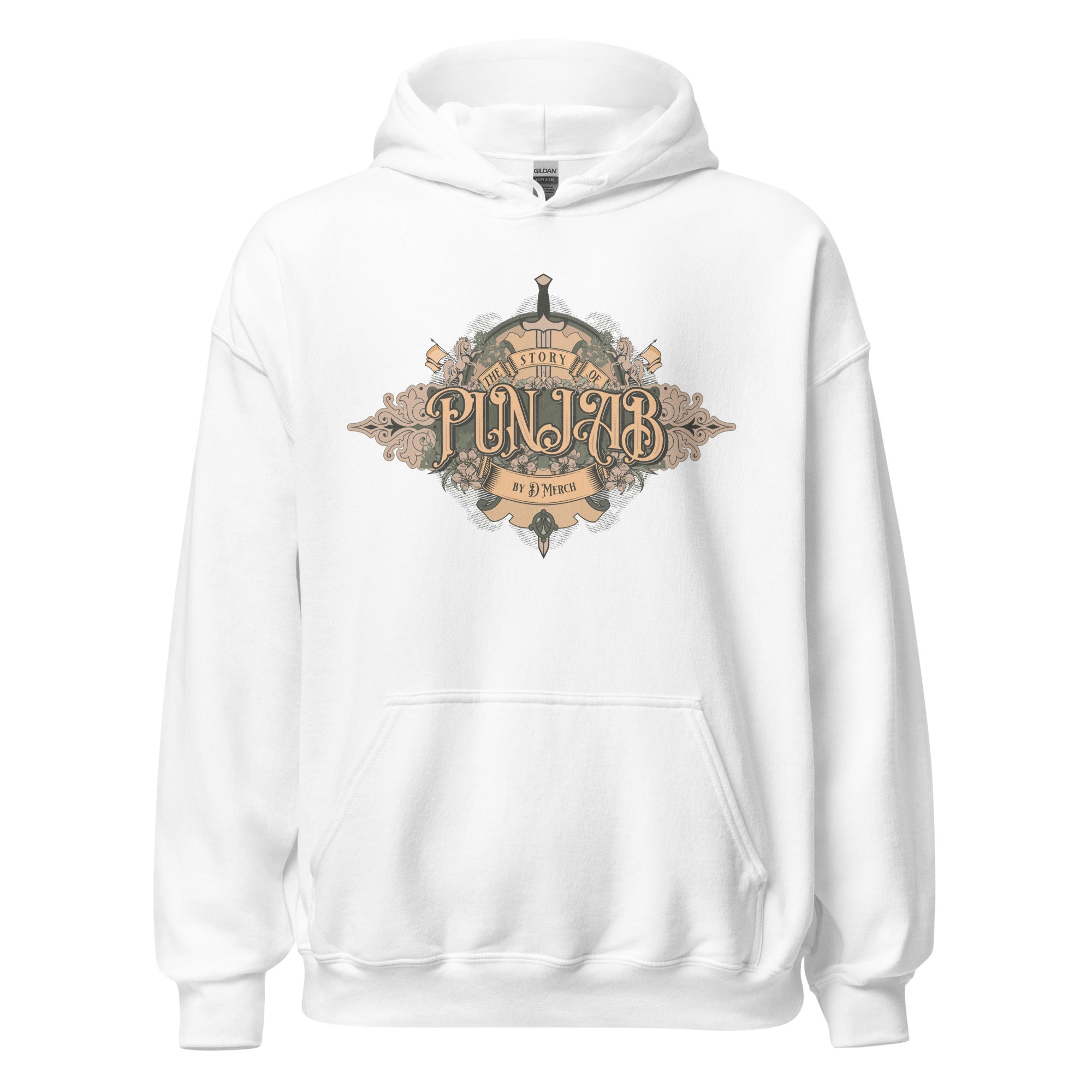 Story of Punjab Unisex Hoodie - Soft & Stylish Cotton Pullover for Men & Women - Perfect for Casual Wear, Street Fashion & Winter Comfort