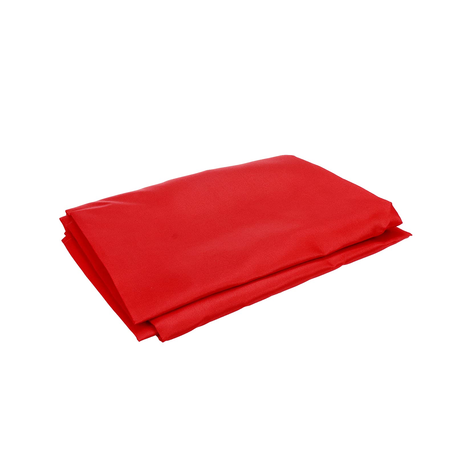 2-Pack 3x5 Ft Solid Red Polyester Blank Flags with Brass Grommets - Perfect for Parades, Sporting Events & Patriotic Decorations