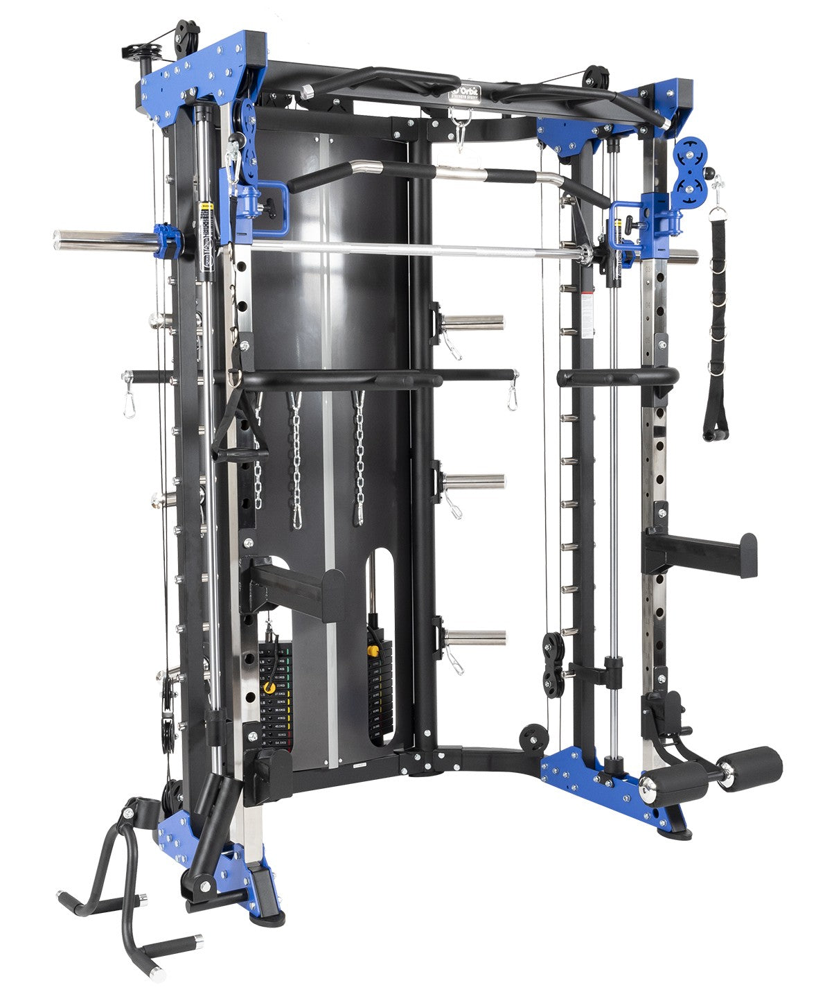 UltraMAX X305 Smith Machine & Functional Trainer Half Rack - Home Gym Strength Training Equipment for Full-Body Workouts
