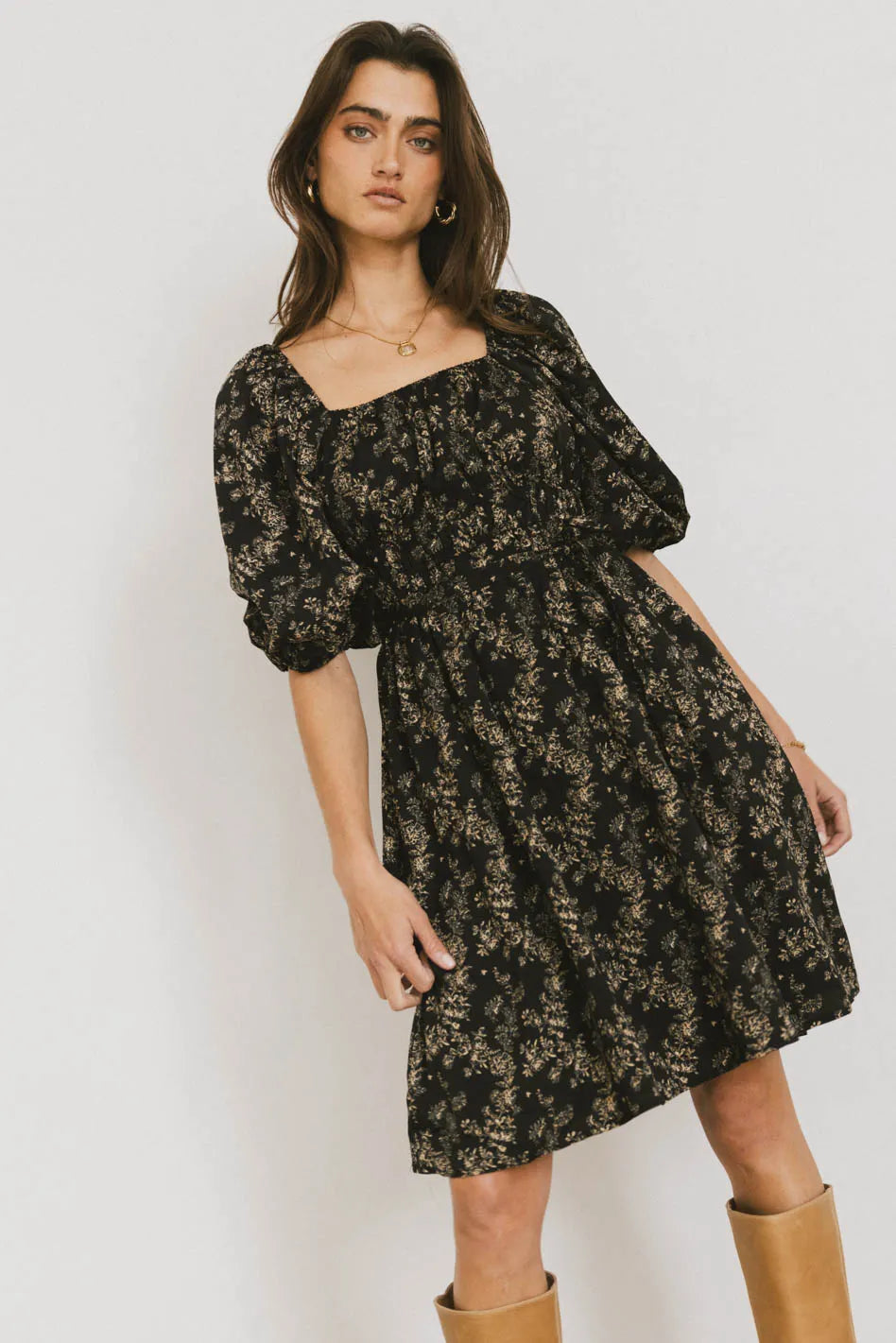 Bellamy Mini Dress in Black - Elegant & Stylish Women's Party Dress | Perfect for Evening Events, Cocktail Parties & Date Nights | FINAL SALE
