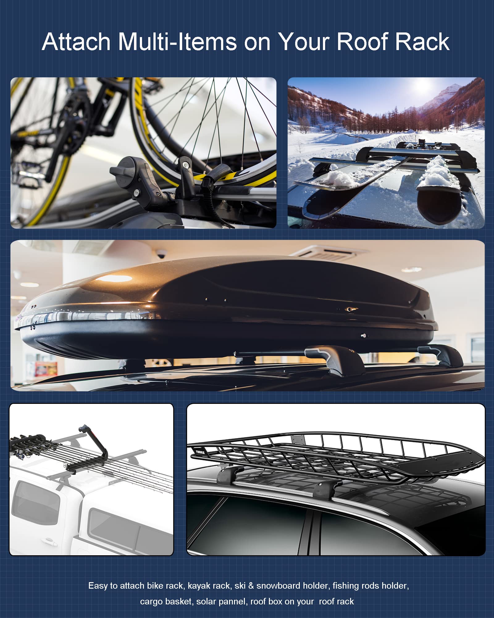 Stainless T Slot Bolts for Roof Racks - Secure Bike/Ski/Kayak Racks & Solar Panels