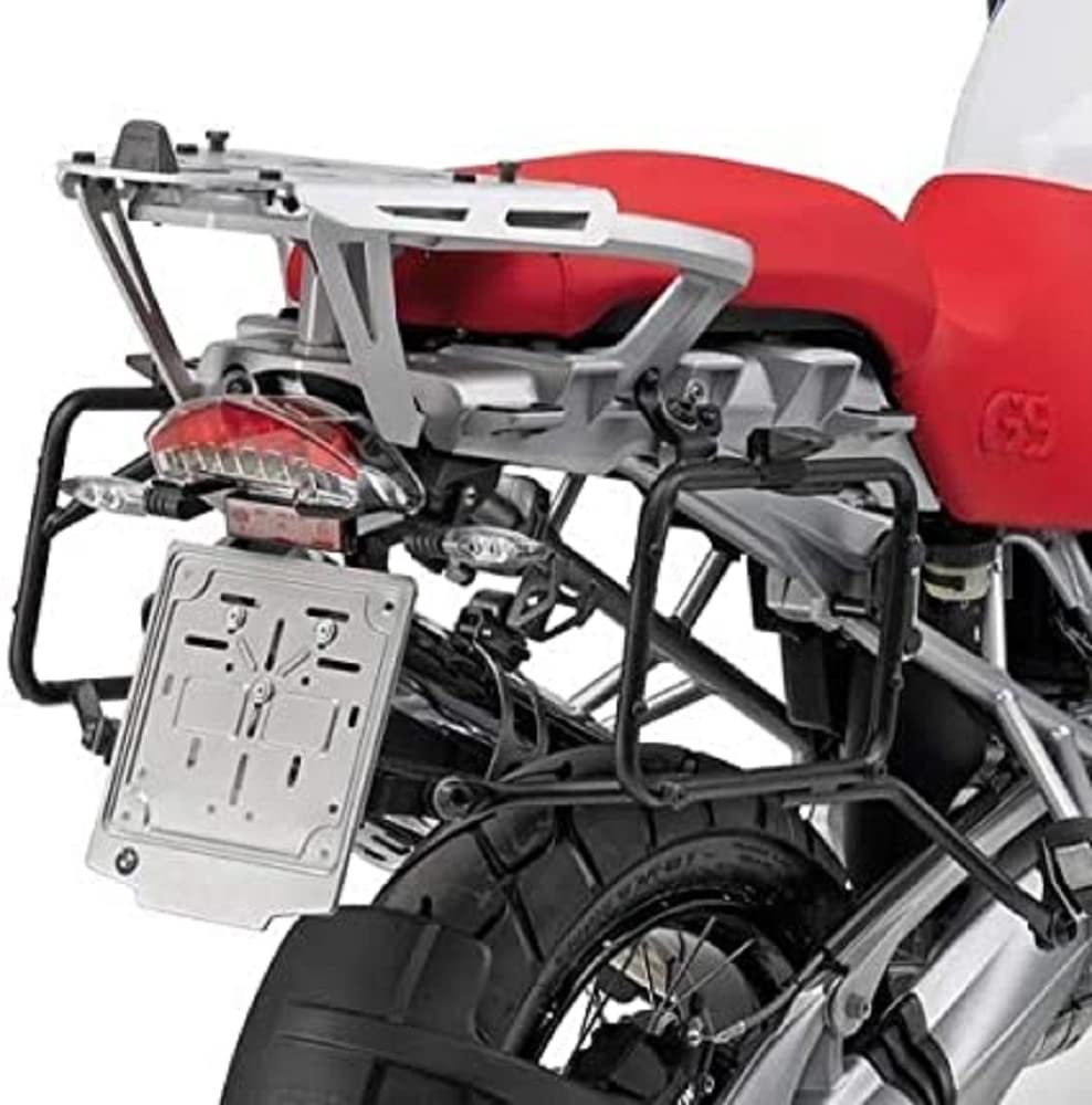 Givi SRA692 Motorcycle Top Case Rack - Universal Rear Luggage Carrier for Touring & Commuting - Fits Most Bikes - Perfect for Long Rides & Daily Use
