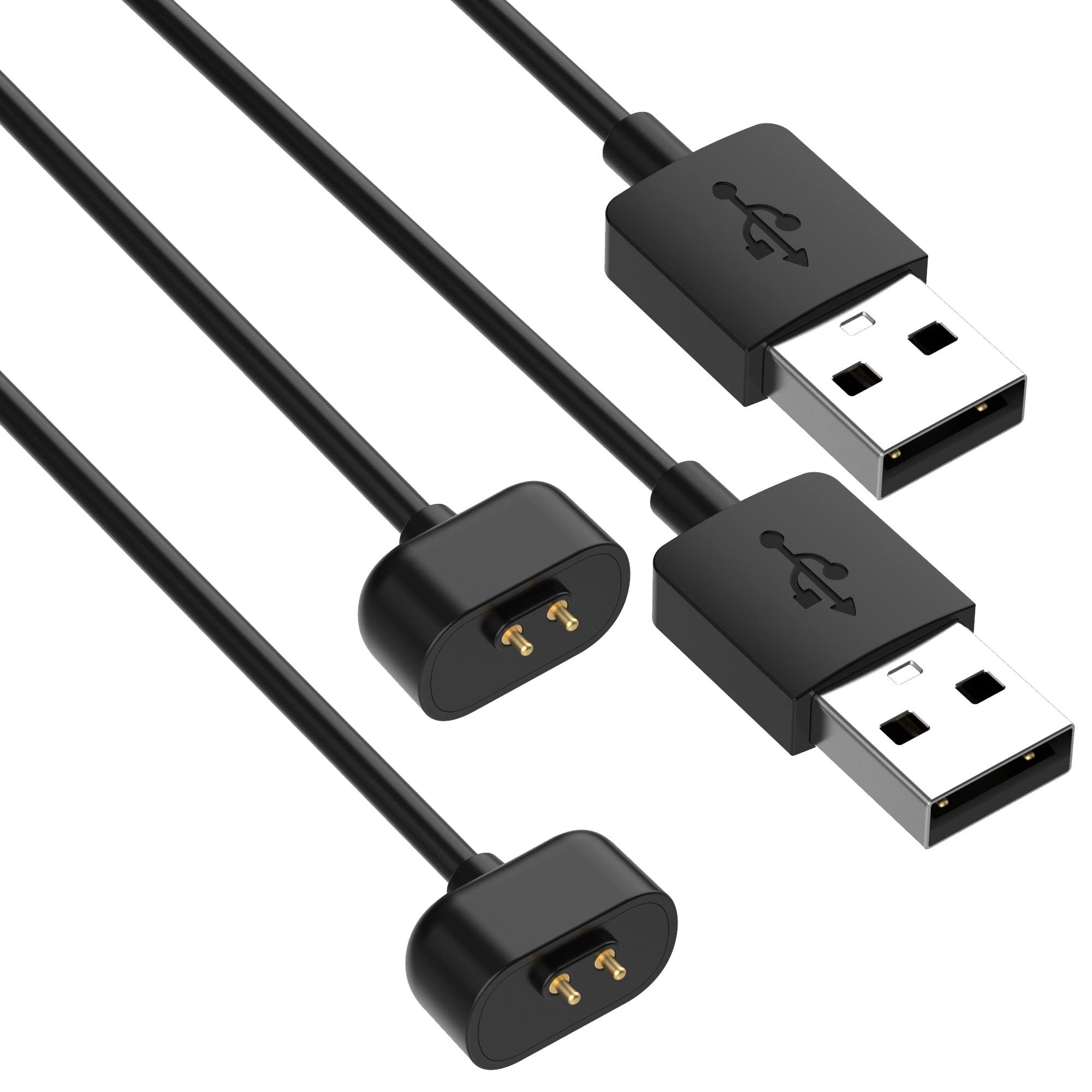 FitTurn Replacement Charger for Amazfit Band 7 - 3.3ft USB Charging Cable with Adapter & Secure Clip Dock - Compatible with Amazfit Band 7 Fitness Tracker - Perfect for Home, Office & Travel Charging