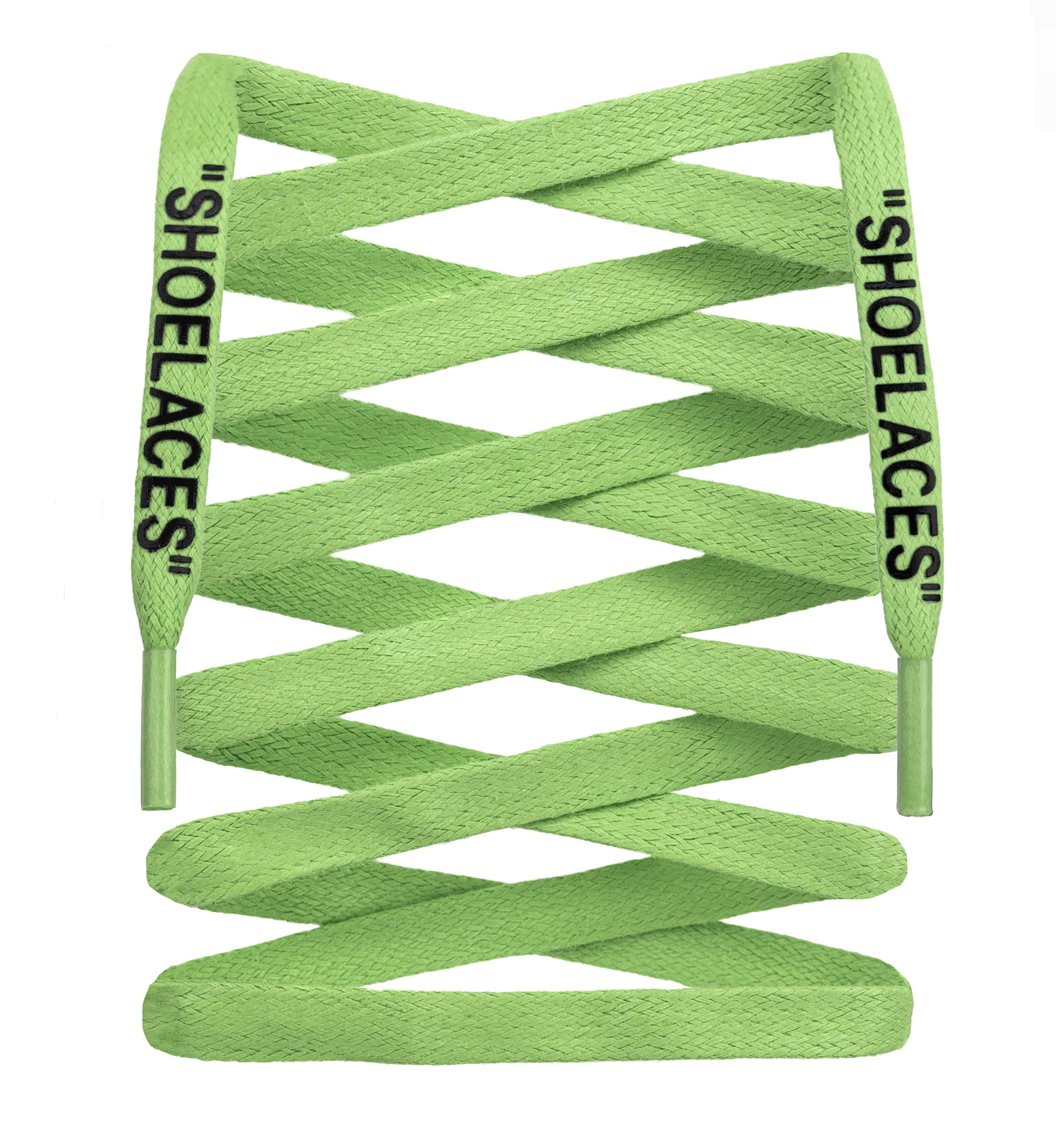 LitLaces - Flat Printed Replacement Shoelaces for Sneakers - Durable & Stylish Laces for Running, Walking & Casual Wear - Perfect for Men, Women & Kids